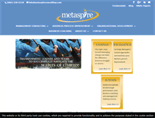 Tablet Screenshot of metaspireconsulting.com